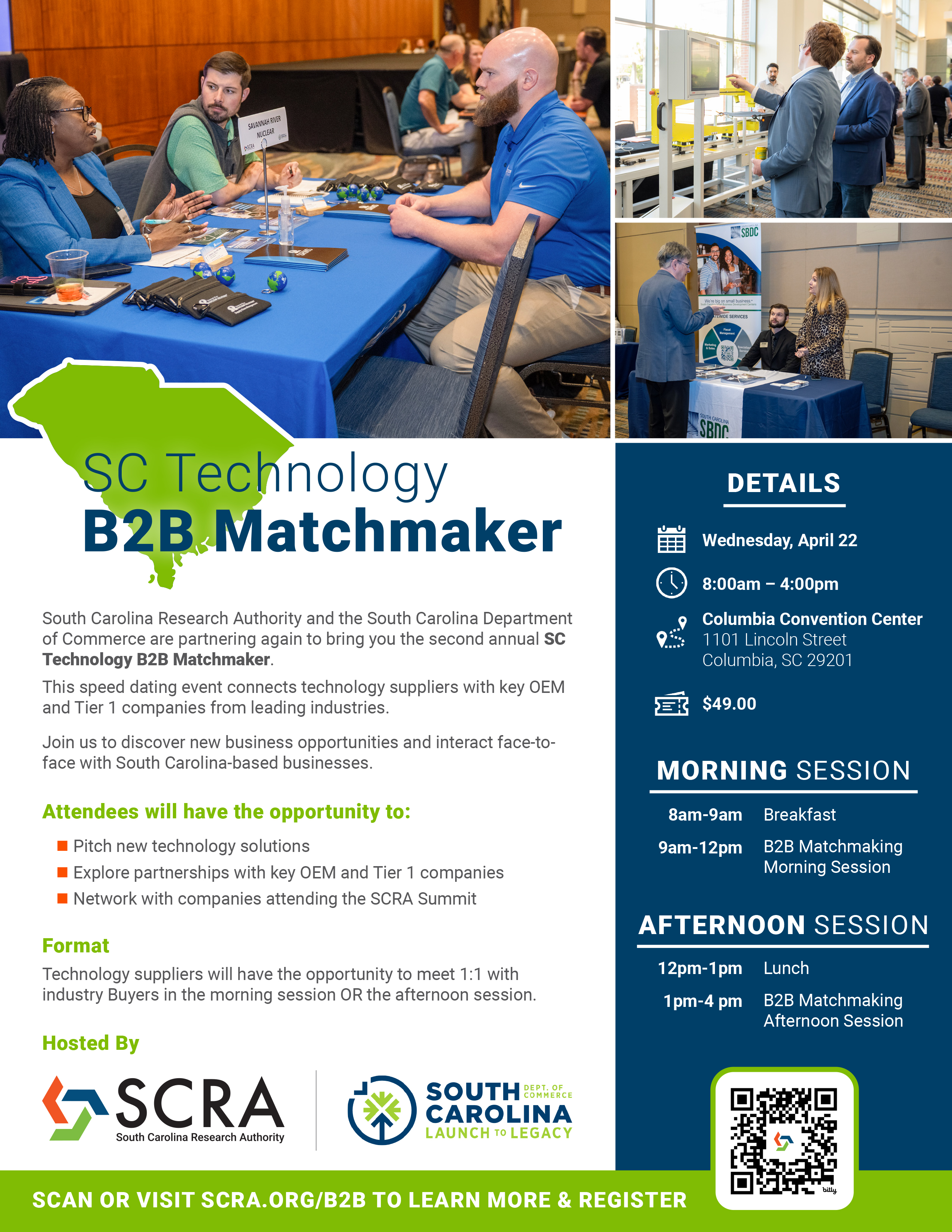 SC Technology B2B Matchmaker Flyer